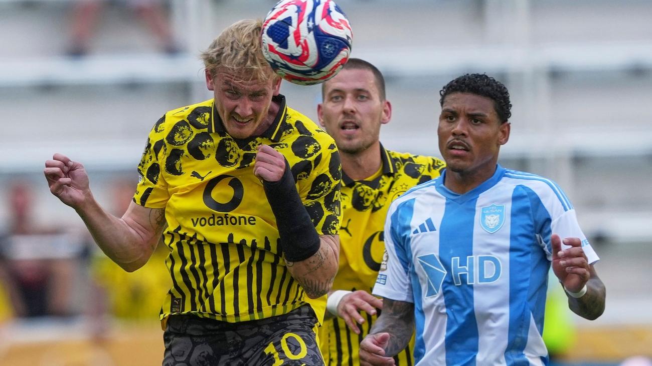 Fußball: Brandt offenbart: Mit Bruch im Handgelenk bei Club-WM