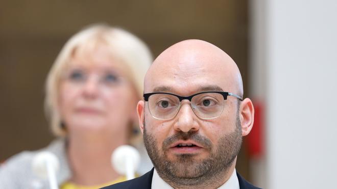  Rene Wilke (parteilos), Brandenburgs Minister des Inneren und für Kommunales. (Archivbild)