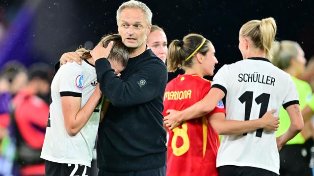 Fußball-EM: "Einfach nur Enttäuschung": DFB-Frauen unterliegen Spanien