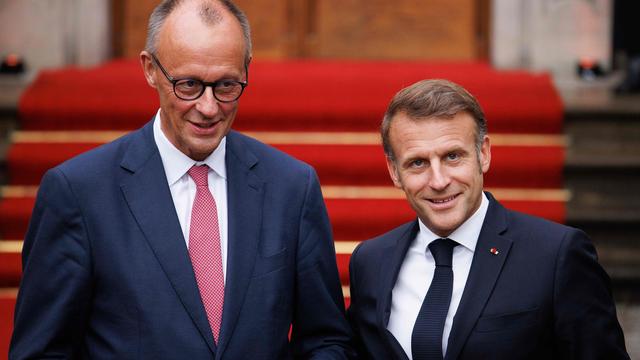 Abendessen in Berlin: Zollstreit: Merz und Macron zu Gegenmaßnahmen bereit