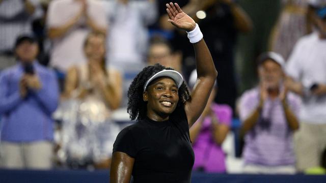 Tennis: Comeback mit 45: Venus Williams im Achtelfinale gestoppt