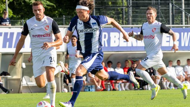 Fußball-Testspiel: Hertha nur Remis bei Liga-Generalprobe in Schottland