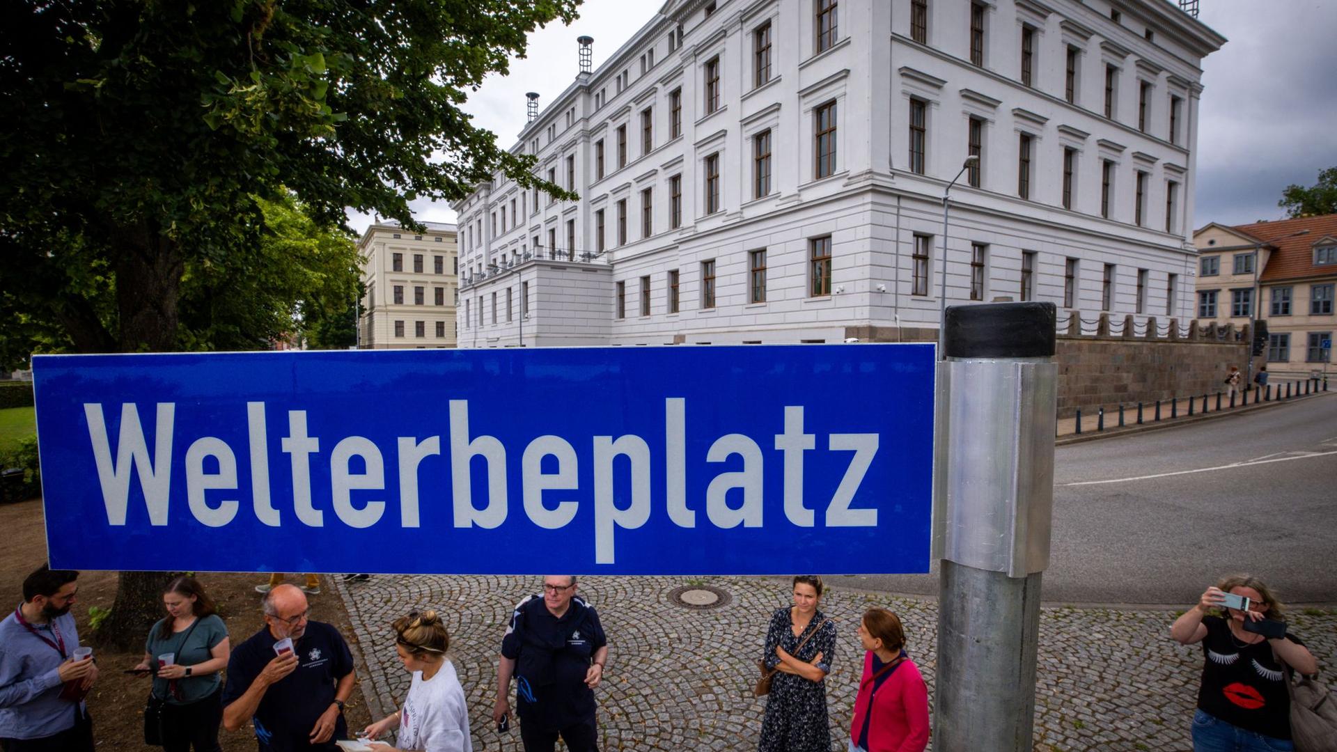 Unesco-Weltkulturerbe: Schwerin feiert ein Jahr Weltkulturerbe - "Welterbeplatz"