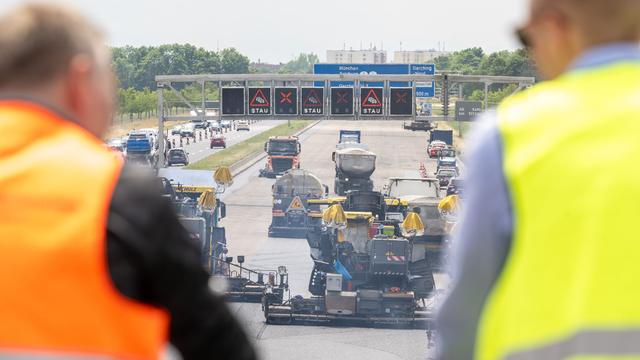 Baustelle: Flüsterasphalt für die A52 - Strecke bei Essen wird gesperrt