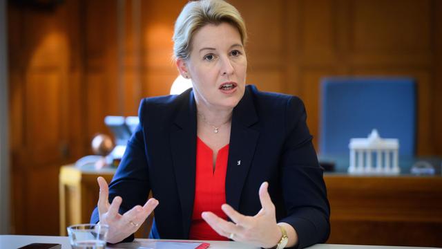 Abgeordnetenhauswahl: Giffey will Mitglieder zur Spitzenkandidatur befragen lassen