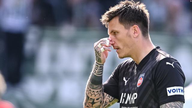 Fußball-Bundesliga: Heidenheims Torwart Müller verwundert: "Kein Wechselwunsch"