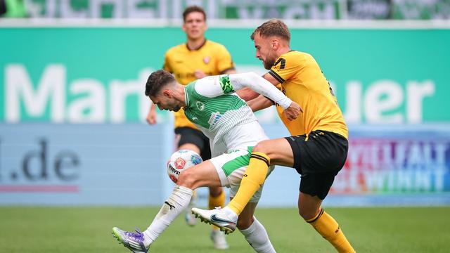2. Fußball-Bundesliga: Dank Doppelpacker Futkeu: Fürth schlägt Aufsteiger Dresden