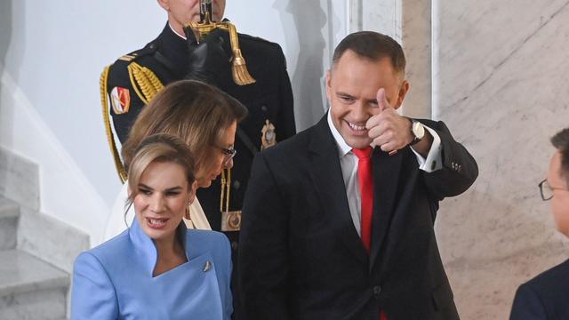 Staatsoberhaupt: Polens neuer Präsident Karol Nawrocki legt Amtseid ab