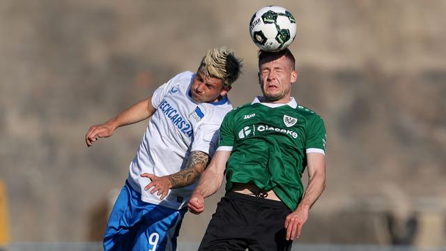 DFB-Pokal: Hertha im Pokal-Glück: Sieg in Münster im Elfmeterschießen