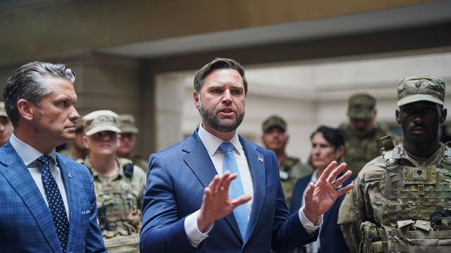 Soldaten in US-Hauptstadt: Vance besucht Nationalgarde - Proteste in Washington