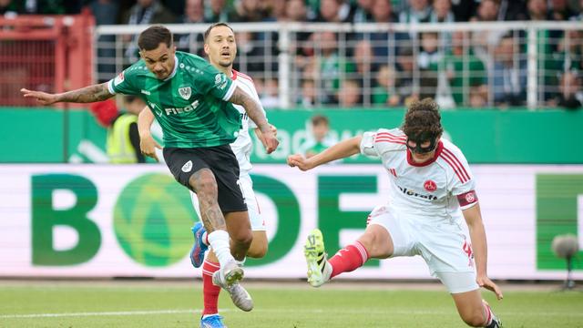 Fußball 2. Bundesliga: Nürnberg verliert auch in Münster: Rückendeckung für Klose