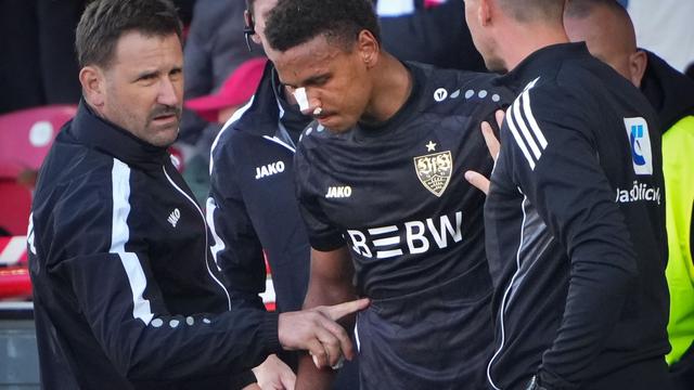 Fußball-Bundesliga: VfB bestätigt: Nasenbruch bei Verteidiger Jaquez