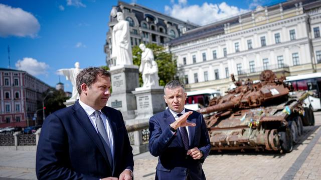 Krieg in der Ukraine: Klingbeil in Kiew: Verlässliche Sicherheitsgarantien nötig