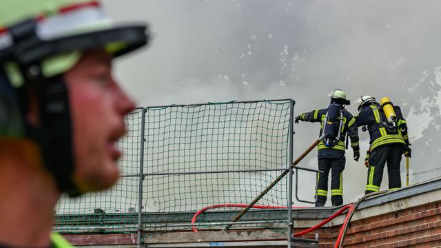 Brände: Feuer auf dem Hauptfriedhof in Frankfurt (Oder)