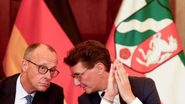 Offizieller Besuch: Bundeskanzler Merz zu NRW-Antrittsbesuch in Münster