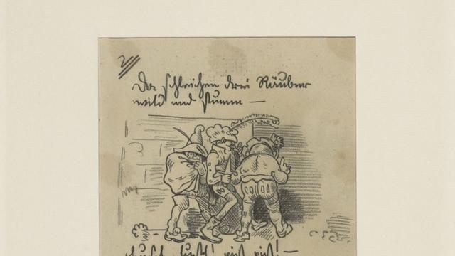 Verschollene Kunst: "Die drei Räuber" von Wilhelm Busch zurück in Berlin