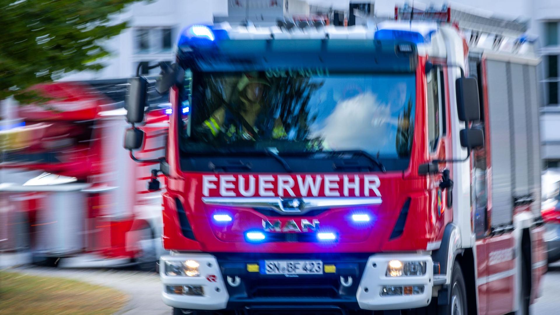 Ermittlungen: Nach Feuer in Schwerin geht Polizei von Brandstiftung aus