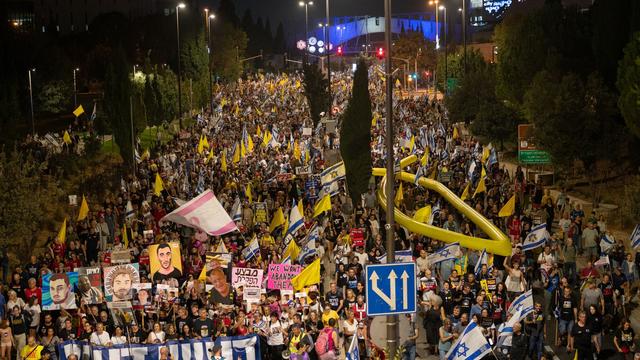 Gaza-Krieg: Großdemonstration in Israel für Gaza-Abkommen