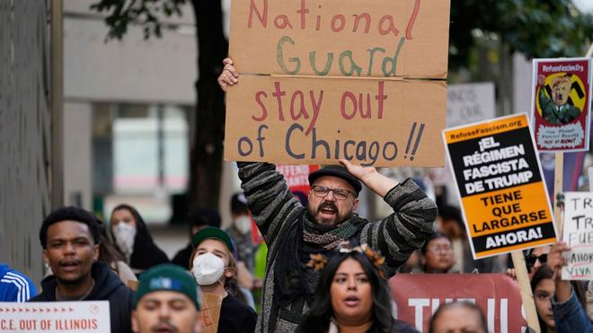 Demokraten wehren sich: Trump demonstriert seine Macht - und in Chicago kocht die Stimmung hoch. (Archivbild)