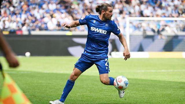 2. Fußball-Bundesliga: Rückenprobleme: KSC bangt um zwei Routiniers