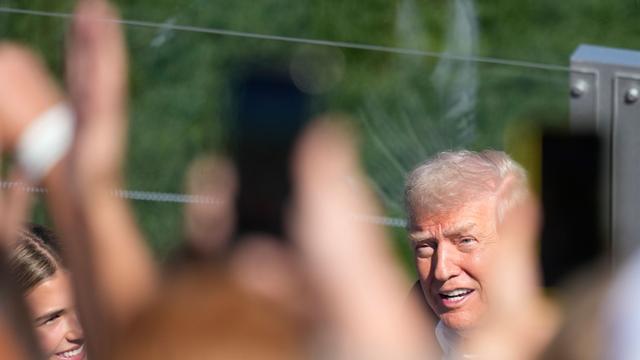 US-Präsident: Hobby-Golfer Trump besucht Ryder-Cup-Auftakt in New York