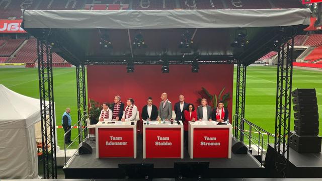 Fußball-Bundesliga: Nach Mammut-Sitzung: Stobbe neuer FC-Präsident