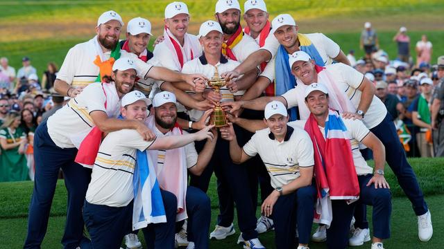 Kontinentalvergleich: Ryder Cup wieder in Europa: "Feiern als gäbe es kein Morgen"