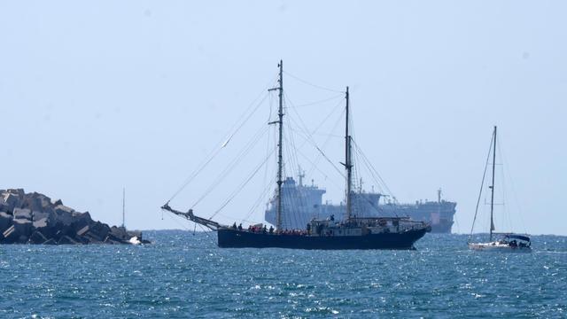 Protest: Gaza-Hilfsflotte: 600 Menschen bei Protest in Frankfurt