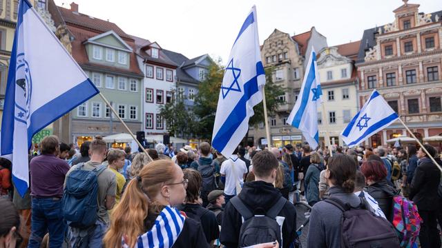 Zwei Jahre nach Hamas-Überfall: Panse: In Thüringen lebende Juden fühlen sich unsicher