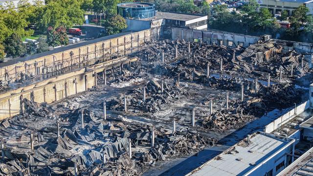 Südbaden: Großbrand in Freiburg - Sprinkleranlage teils außer Betrieb