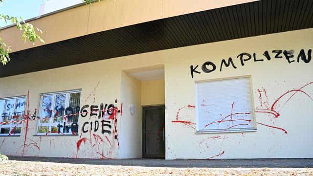 Nahostkonflikt: Weitere anti-israelische Graffiti in Weingarten