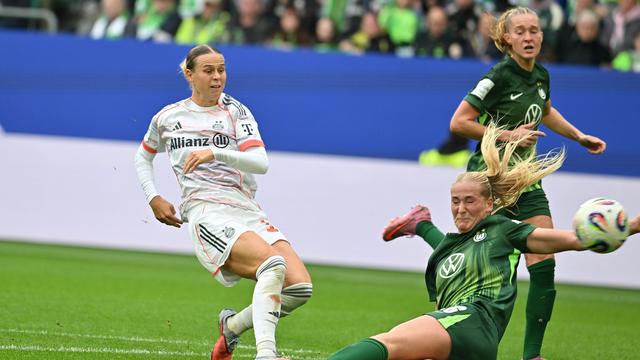 Bundesliga der Frauen: 3:1 in Wolfsburg: Bayern-Frauen gewinnen Topspiel