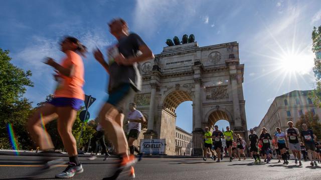 Freizeitsport: Tausende Läufer zum Münchner Marathon erwartet