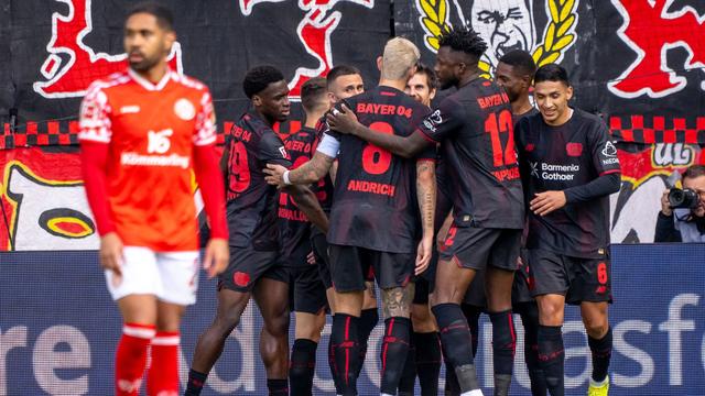 Fußball-Bundesliga: Leverkusen und Hjulmand feiern 4:3 in Mainz