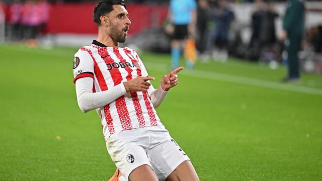 Europa League: Grifo erneut per Freistoß: Freiburg in Europa auf Kurs