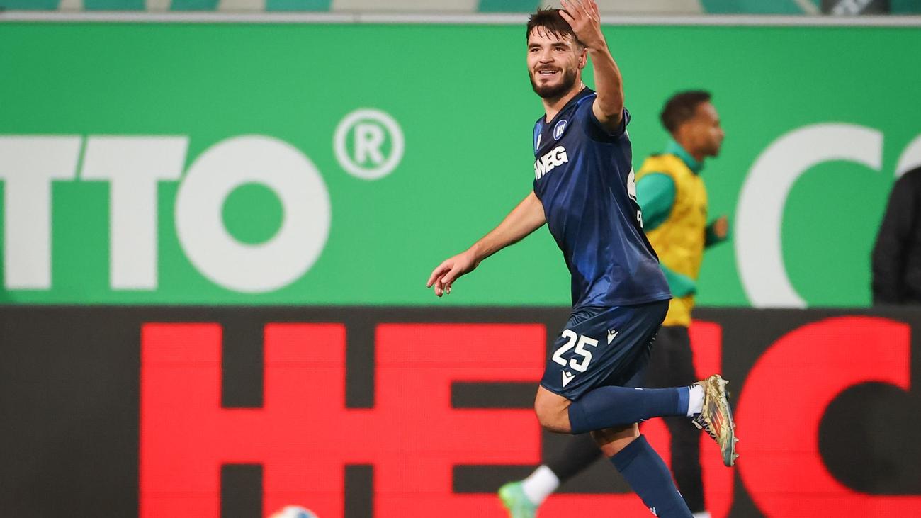 2. Fußball-Bundesliga: Fürth verliert mit Bankdrücker Hrgota auch gegen den KSC