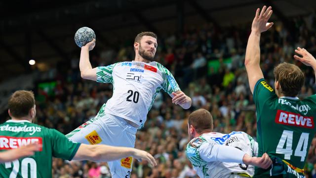 Handball: Magdeburg im Pokalviertelfinale: 45:27 beim TV Großwallstadt