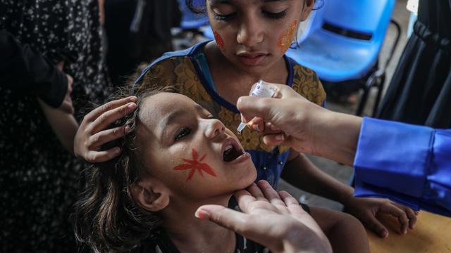 Gesundheit: WHO startet Impfaktion für 44.000 Kinder im Gazastreifen