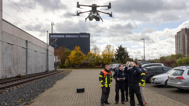 Fliegende Augen: Einsatzdrohnen erleichtern Brandbekämpfung in Frankfurt