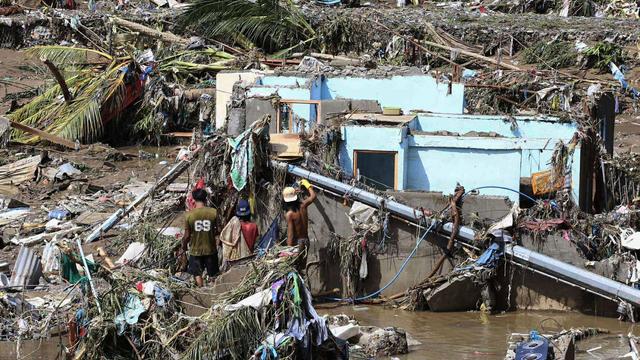 Tropensturm in Südostasien: Zahl der Toten nach Taifun auf den Philippinen steigt