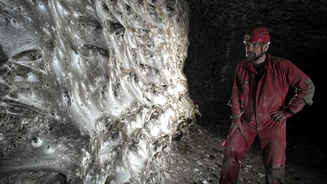 Kurioser Fund: Griechenland: Gewaltiges Spinnennetz in Höhle entdeckt