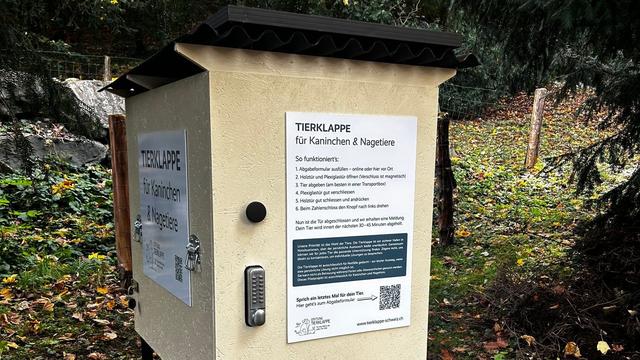 Tiere: Idee wie bei Babyklappen: Schweiz hat erste Tierklappe