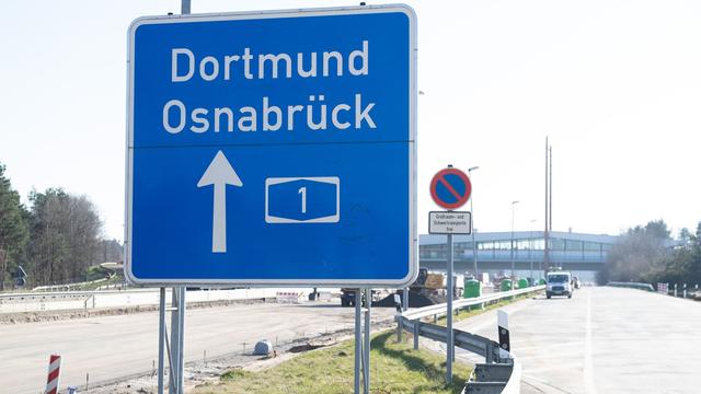 Brückenabriss: Vollsperrung auf Autobahn 1 zwischen Cloppenburg und Vechta