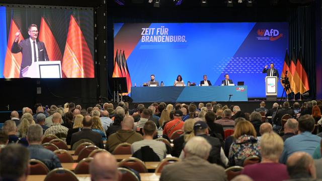 AfD-Landesparteitag: AfD-Landeschef peilt absolute Mehrheit in Brandenburg an