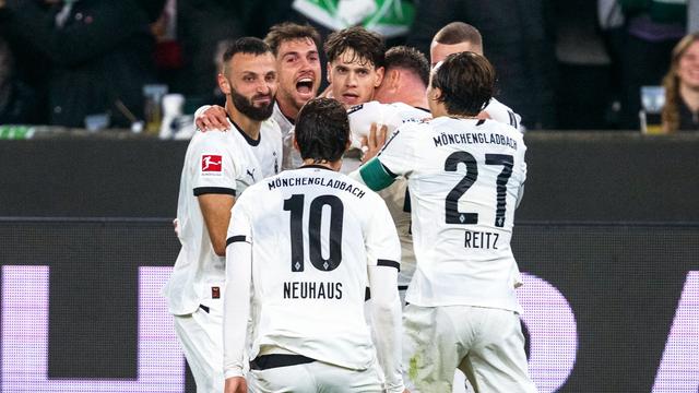 Fußball-Bundesliga: Gladbacher feiern befreienden Derby-Sieg gegen Köln