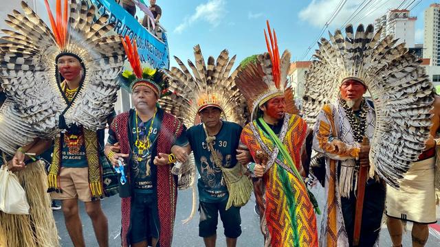 Weltklimakonferenz: Baerbock auf UN-Klimagipfel: "Größte Bedrohung unserer Zeit"
