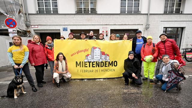 Demonstration: Bündnis will Mietendeckel für München erreichen