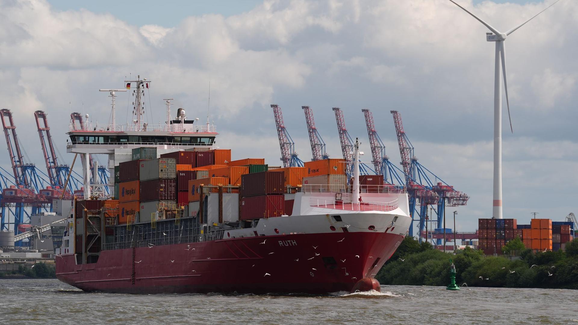 Aktuelle Zahlen: Containerumschlag treibt Geschäft des Hamburger Hafens