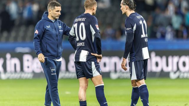 2. Fußball-Bundesliga: Hertha-Trainer Leitl gibt Entwarnung bei Reese und Cuisance