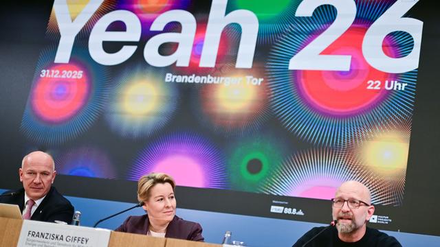 Jahreswechsel: Berlin feiert Silvester mit einer Party am Brandenburger Tor